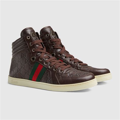 gucci shoes men high top